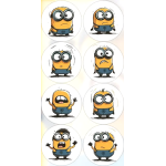 Minions Stickers Assorted